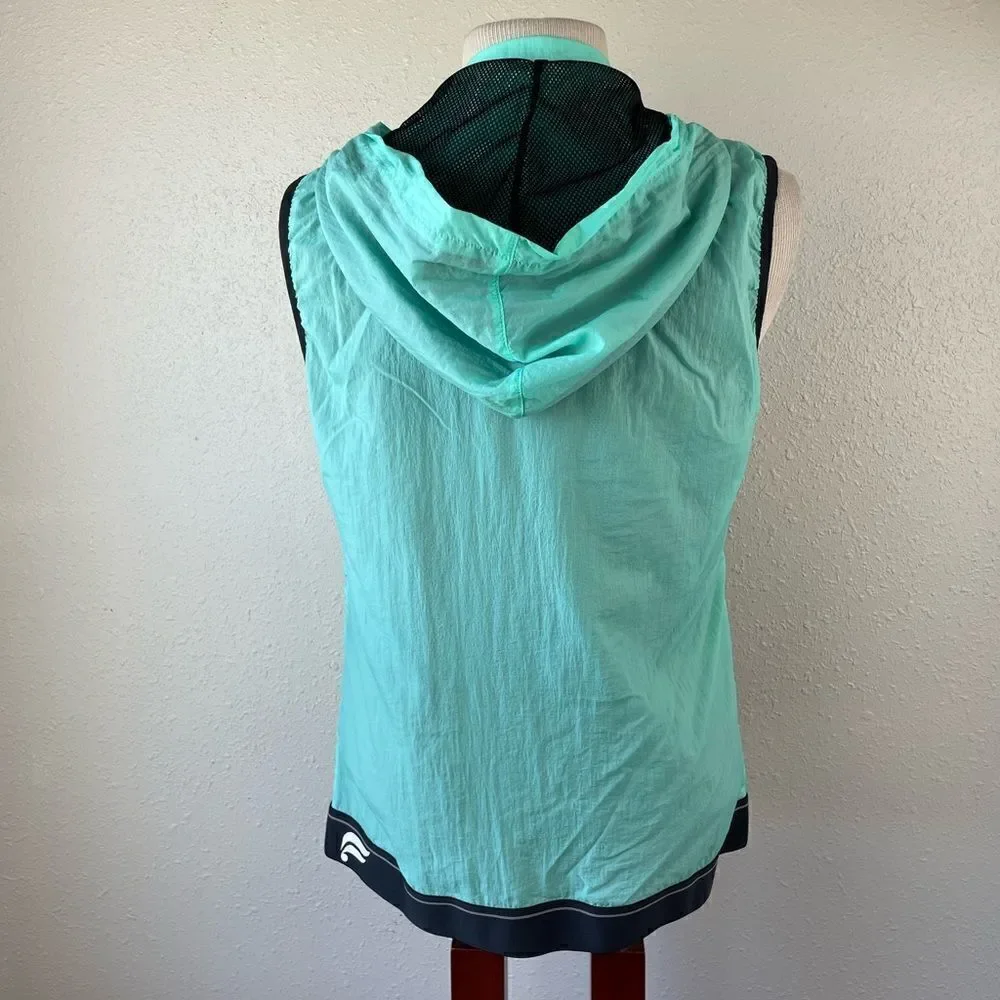 NWOT Fable tics Sleeveless Full Zip Jacket Size M EUC - Picture 5 of 8